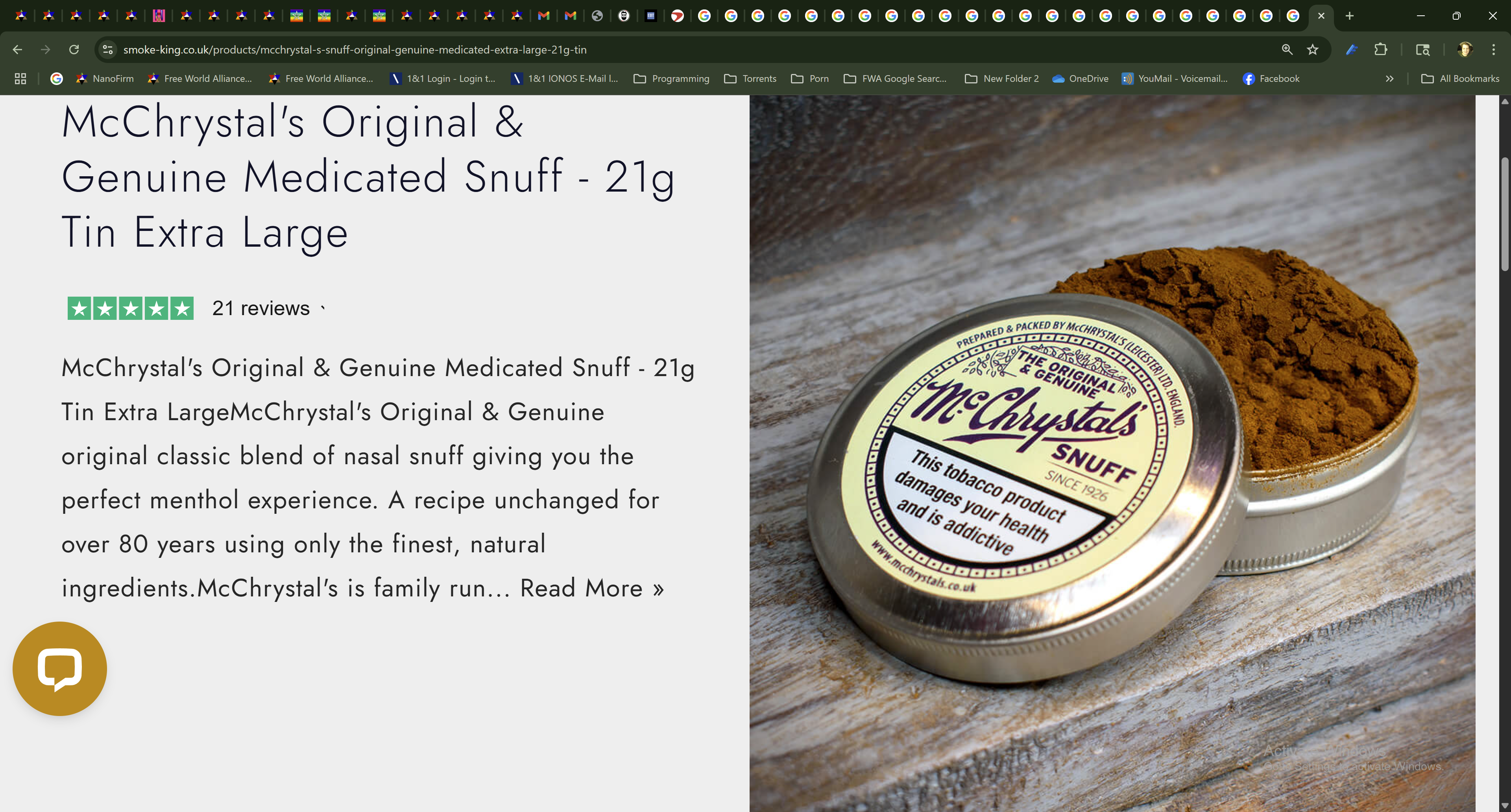 McChrystal's Snuff